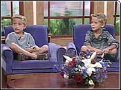 Cole & Dylan on "CBS This Morning." Dylan is on the left, Cole on the right.